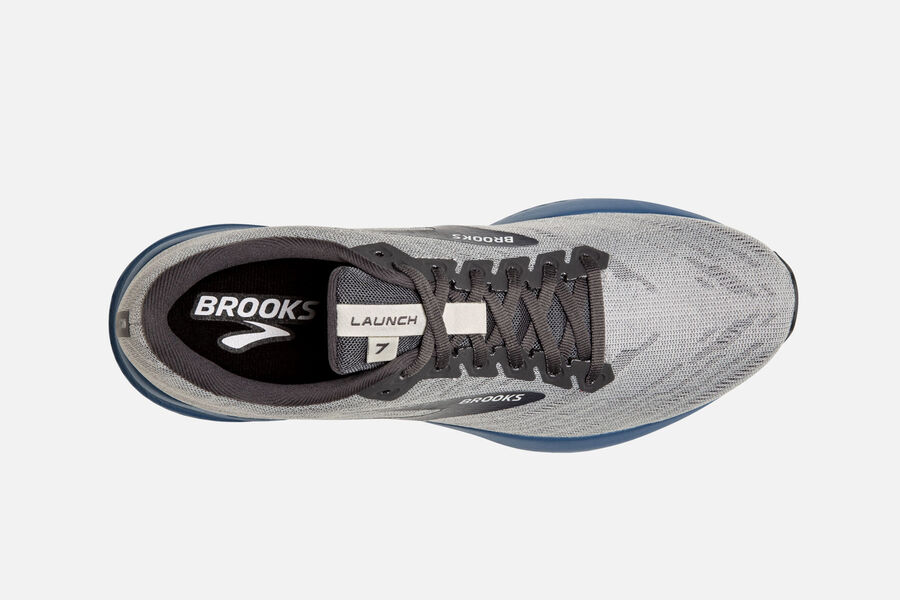 Brooks Israel Launch 7 Road Running Shoes Mens - Grey - CPN-596438